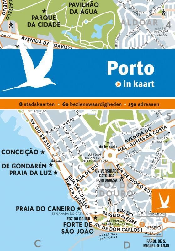 Porto in kaart / Dominicus stad-in-kaart 9789025763060, Boeken, Reisgidsen, Gelezen, Verzenden