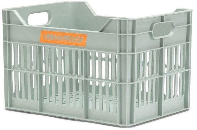 URBAN PROOF Fietskrat 30L Click Mistig Mintgroen, Fietsen en Brommers, Fietsaccessoires | Fietsmanden, Nieuw, Verzenden