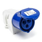 CEE opbouw stekker | Q-link, Doe-het-zelf en Verbouw, Elektra en Kabels, Verzenden, Nieuw