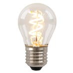 Dimbare Olucia E27 LED filament lamp Tuelo, P45, 4W, 2700K, Led-lamp, Minder dan 30 watt, Nieuw, Ophalen of Verzenden