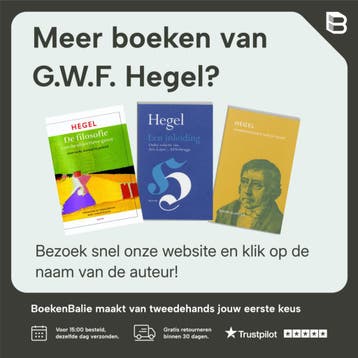 De filosofie van de objectieve geest - G.W.F. Hegel, Boeken, Verzenden, Gelezen, G.W.F. Hegel