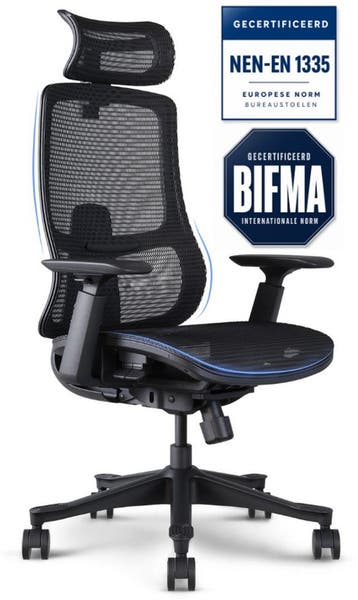Stane Premium mesh zitting Ergonomische Bureaustoel - Office, Ophalen of Verzenden, Zo goed als nieuw