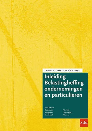 Inleiding Belastingheffing ondernemingen en pa 9789012405485, Zo goed als nieuw