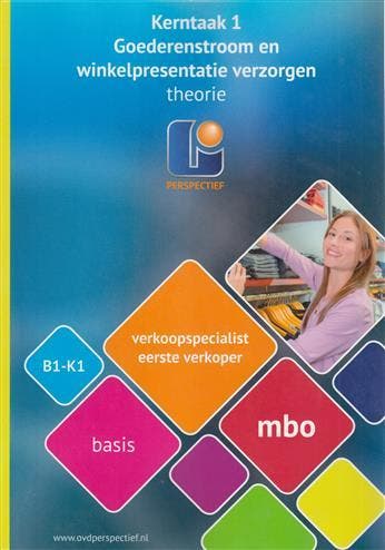 K1 Goederenstroom en winkelpresentatie verzorg 9789461715562, Boeken, Zo goed als nieuw