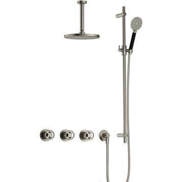 Hotbath Cobber - CW7067 - Inbouw Regendoucheset - Geborsteld, Ophalen of Verzenden, Nieuw