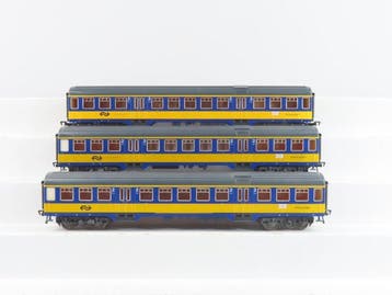 Fleischmann H0 - 5656 - Modeltrein personenwagen (3) - 3x, Nieuw