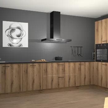Goud Eiken keuken Khao Lak 73138, Verzenden, Nieuw