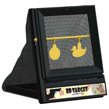 vidaXL Airsoft Doel Zwart 19 x 26 x 25 cm Kunststof, Verzenden, Nieuw
