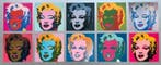 Andy Warhol (after) - Ten Marilyns, Marilyn Monroe Tableau,