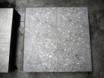 Veiling - 43,2 M2 Keramische Tegel Estate de Luxe Grey 60x60, Tuin en Terras, Nieuw