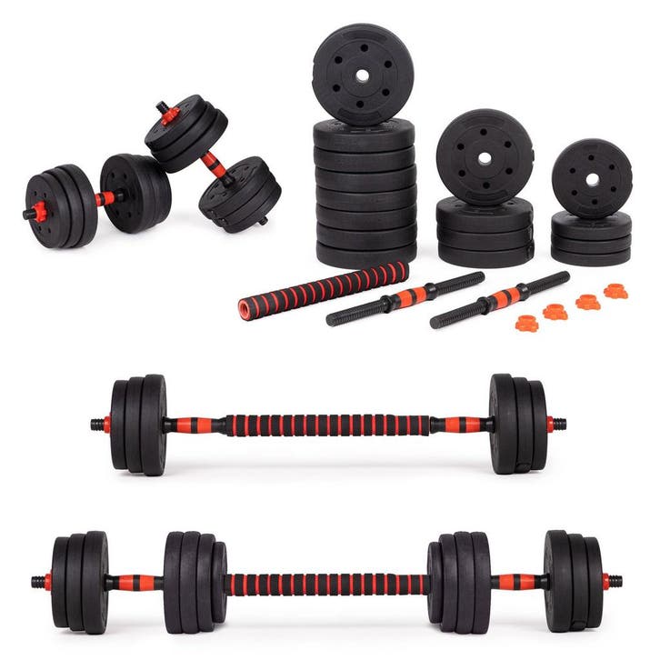 Fitness Set 40kg | Thuisgebruik | A-kwaliteit | Beste Prijs, Sport en Fitness, Fitnessmaterialen, Rug, Nieuw, Halterset, Ophalen of Verzenden