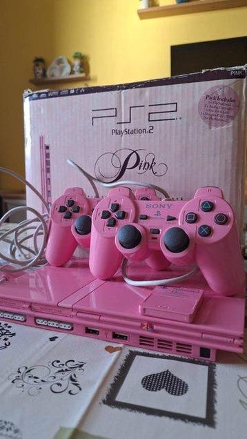 Sony - PlayStation 2 Slim SCPH-77004 - PlayStation 2 Pink, Nieuw