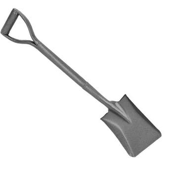Metalen Tuinschep Mn Staal D-Handgreep 76 cm Spade, Verzenden, Nieuw