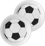Voetbal taart topper en cupcake set Goal 13-delig, Verzenden, Nieuw, Overige typen
