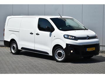 Zakelijke lease - Citroën Jumpy bestel 2.0 BlueHDI 120 XL, Gebruikt, Wit, Regensensor, Handgeschakeld