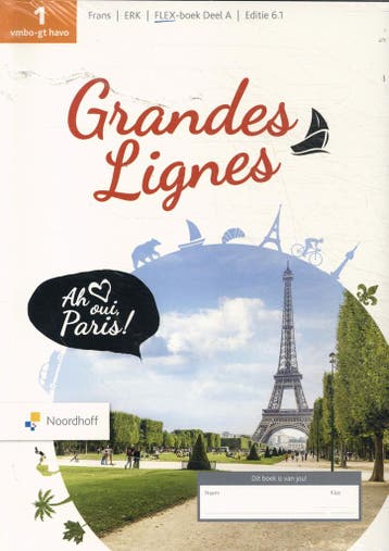 1 vmbo-gt havo / Grandes Lignes e / Flex-boek A+B, Boeken, Verzenden, Zo goed als nieuw