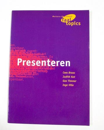 Taaltopics Presenteren - Braas, Boeken, Verzenden, Gelezen