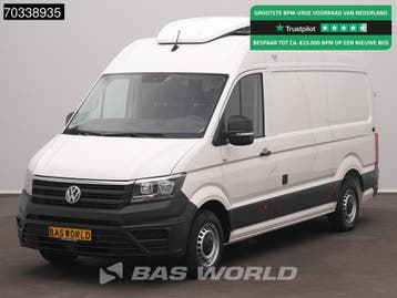 Volkswagen Crafter 140pk Koelwagen Kerstner Cooljet L3H3 AC/, Stof, Gebruikt, Euro 6, Volkswagen