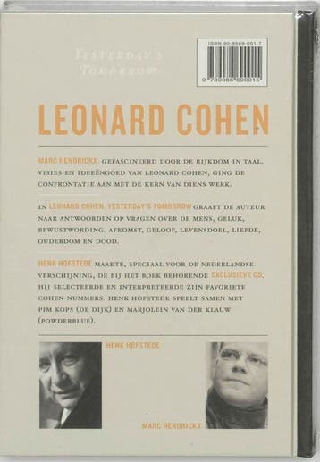 Leonard Cohen met Hofstede 9789086690015 H. Hofstede, Boeken, Verzenden, Zo goed als nieuw, H. Hofstede