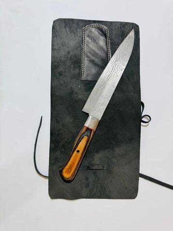 Hekito - Keukenmes - Carving knife - Exclusief vintage