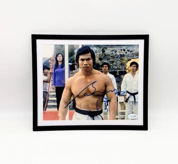 Enter the Dragon - Signed Photo with ACOA COA - Bolo Yeung, Nieuw