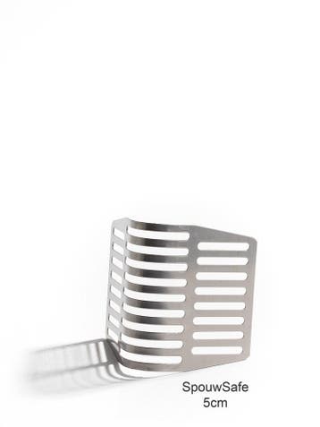 OUTLET Spouwsafe achtervoegrooster rvs 5cm, Ophalen of Verzenden, Nieuw