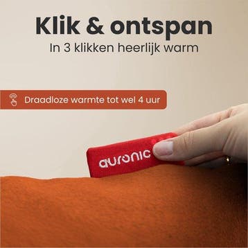 2dekans | Auronic Infra rood warmte kussen Classic 45x60 cm, Huis en Inrichting, Woonaccessoires | Kussens, Ophalen of Verzenden