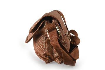 Kipling Clutch Bruin, Verzenden, Zo goed als nieuw, Bruin