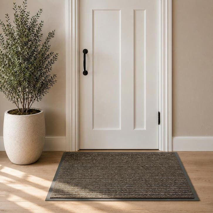 Schoonloopmat  Scala 80x120cm antraciet, Tuin en Terras, Deurmatten, Verzenden