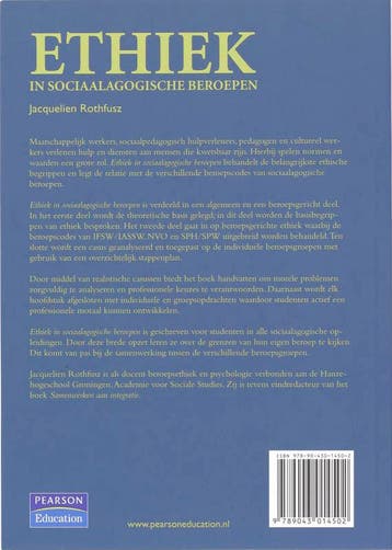 Ethiek in sociaalagogische beroepen 9789043014502, Verzenden, Zo goed als nieuw, J. Rothfusz