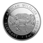 Somalische Olifant 5 oz 2020, Verzenden, Overige landen, Losse munt, Zilver
