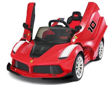 Kinderauto Ferrari FXX-K 12V rood met vleugeldeuren RC,NIEUW, Ophalen of Verzenden, Nieuw, Afstandsbediening
