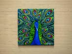 Majestueuze pauw (Schilderijen, Sfeer & Stijl), Huis en Inrichting, Ophalen of Verzenden, Nieuw