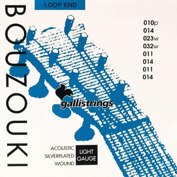 Galli Bouzouki snaren Silverplated .011, Muziek en Instrumenten, Verzenden, Nieuw