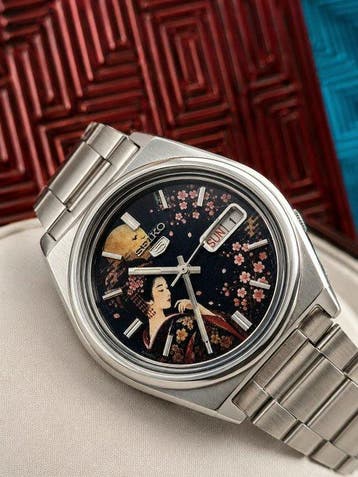 Seiko 5 - Ref.7009-876A - Cal.7009 - Custom Japanese Geisha