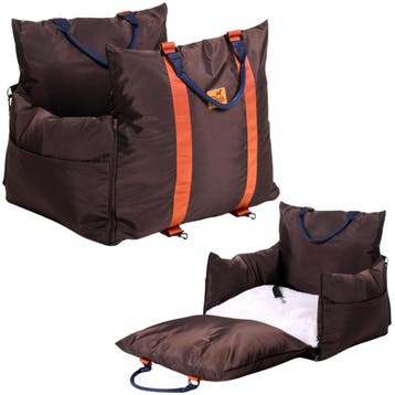 Luxe Honden autostoel  Royal+  Choco Waterproof, Dieren en Toebehoren, Ophalen of Verzenden, Nieuw