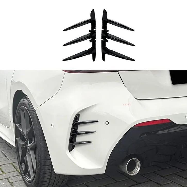 Rear Bumper Canards Voor BMW 1 Series F40 M Sport & M135i –, Auto-onderdelen, Carrosserie en Plaatwerk, Ophalen of Verzenden