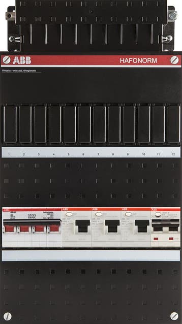 ABB Hafonorm PV-Groepenkast | HS 40A - 0 groepen - 3 x ALS, Ophalen of Verzenden, Nieuw, Groepenkast
