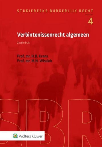 9789013165852 Verbintenissenrecht algemeen | Tweedehands, Boeken, Verzenden, Zo goed als nieuw, H.B. Krans