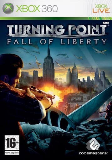 Xbox 360 Turning Point: Fall of Liberty, Verzenden, Zo goed als nieuw