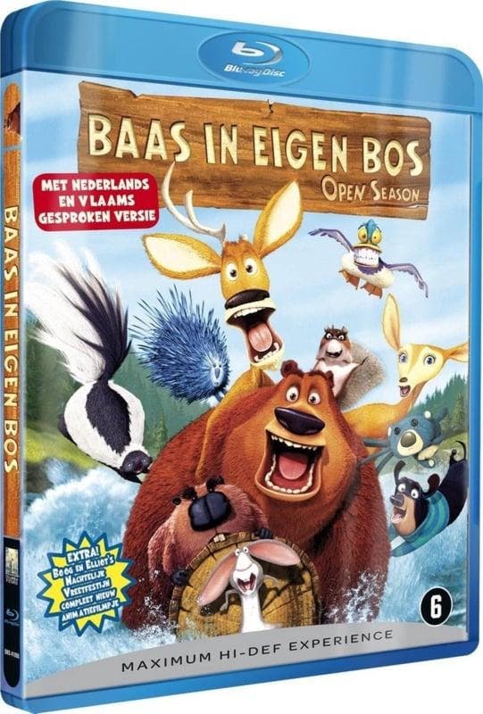 Baas in eigen bos (blu-ray tweedehands film), Cd's en Dvd's, Blu-ray, Zo goed als nieuw, Ophalen of Verzenden
