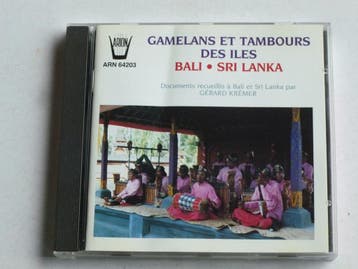 Gamelans et Tambours des Iles - Bali / Sri Lanka / Gerard Kr, Ophalen of Verzenden, Zo goed als nieuw