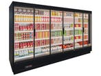 Apella HD wandkoeling met trekdeuren B375xD76xH220cm - zwart, Nieuw in verpakking
