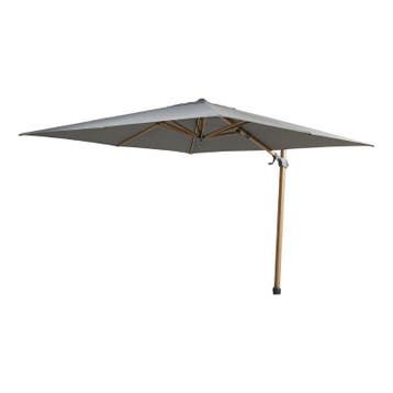 4 Seasons Outdoor Siesta Premium Wood Look 300x300cm -, Nieuw