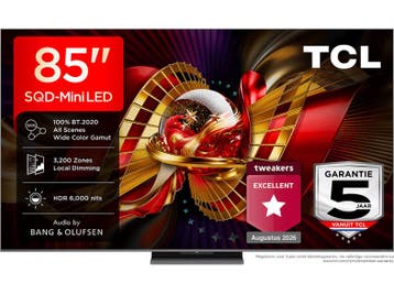 Tcl - MINI-LED 80-89 Ultra HD 4K TV - 85 inch, Overige merken, Verzenden, Nieuw, 100 cm of meer