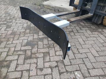 Kraffter Rubberschuif 1.50M Lepelinsteek Gegalvaniseerd