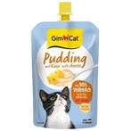 GIMCAT PUDDING POUCH VOOR KATTEN MET KAAS, Dieren en Toebehoren, Dierenvoeding, Verzenden