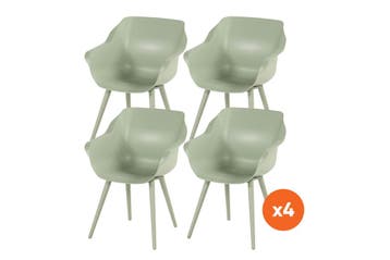 Set van 4 - Hartman Sophie Studio dining kuipstoel - Soft, Verzenden, Nieuw, Overige materialen