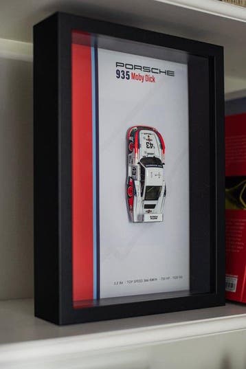 Geframeerde auto - Porsche - 935 Moby Dick, Nieuw