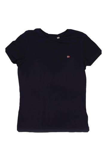 Napapijri T-shirt in maat XS Blauw, Kleding | Heren, Verzenden, Zo goed als nieuw, Blauw, Napapijri